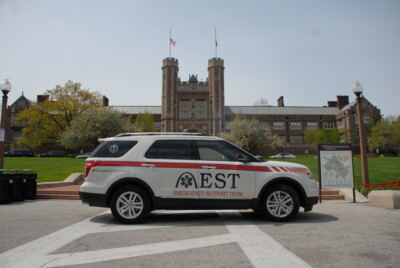 EST Truck at Washington University in St. Louis